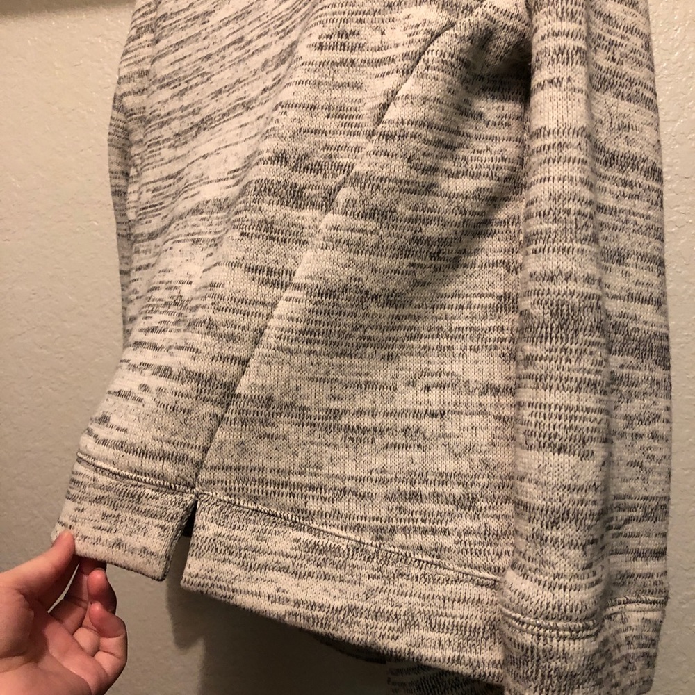 Anthropologie | Gray Space Dye Cowl Neck Sweater - Picture 6 of 8